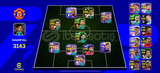 104 David Villa 104 Tah 103 Raphinha 3143 Kgdir
