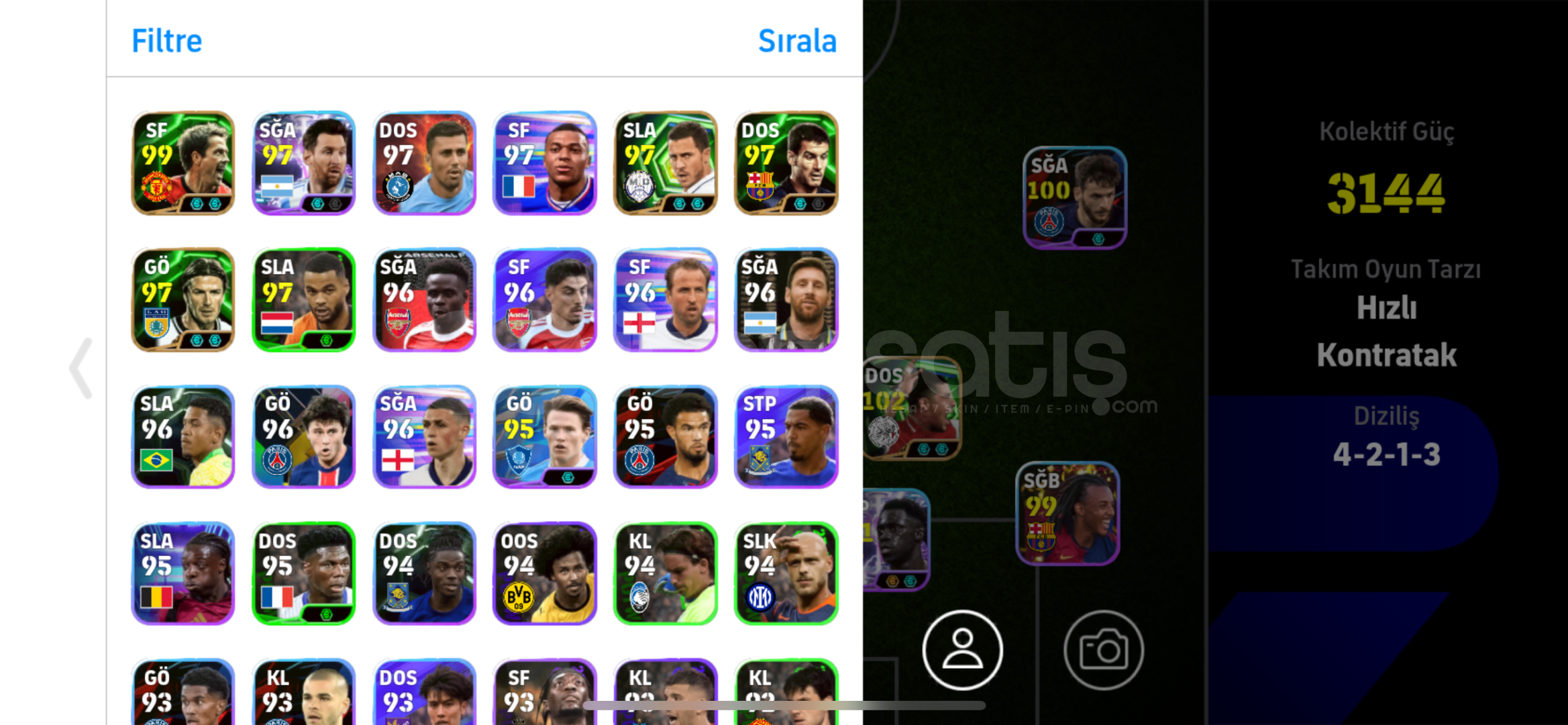 104 DEMBELE 104 GYÖKERES 104 DEMBELE 104 GYÖKERES