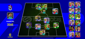 104KAKA+104+BATİSTUTA+106 OLİVER KAHN 104KAKA+104+BATİSTUTA+106 OLİVER KAHN