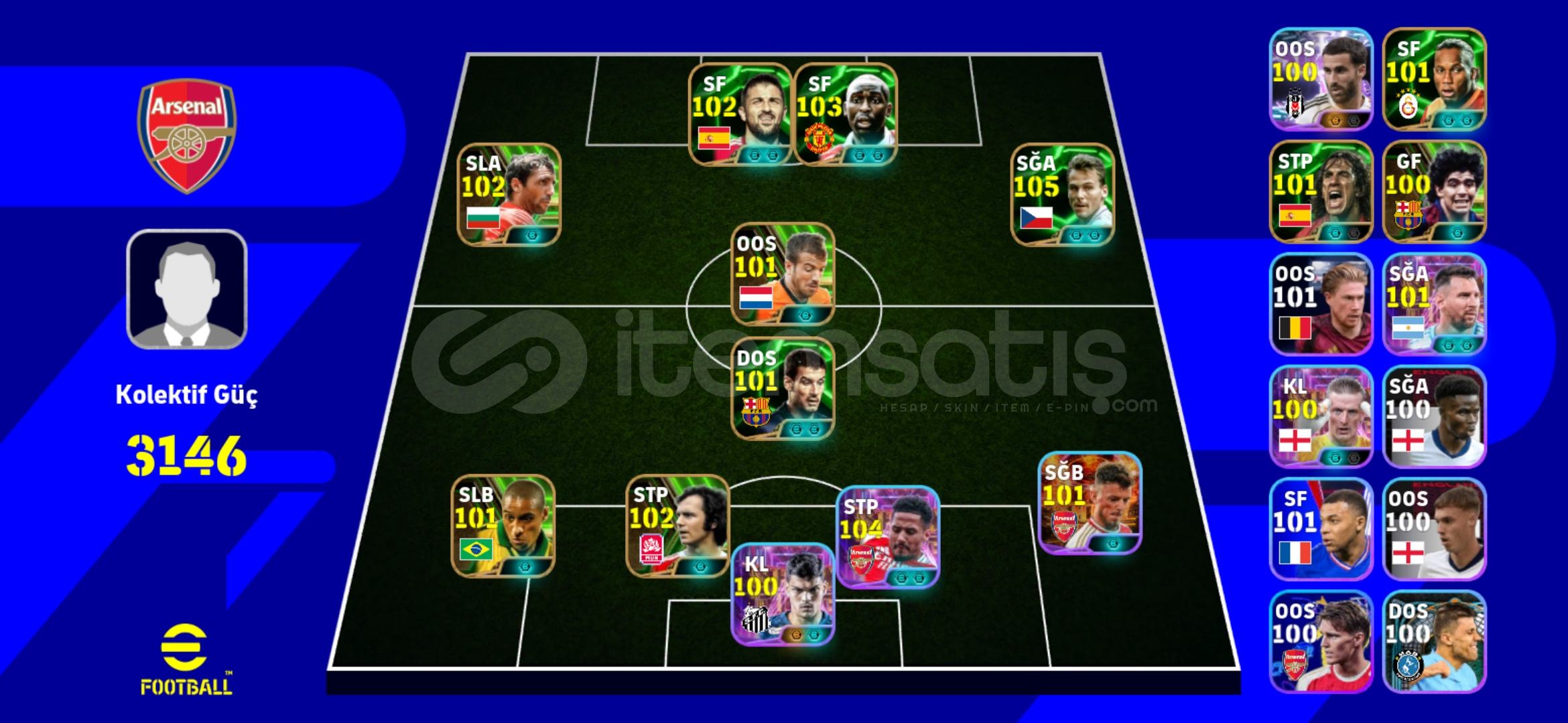 ⭐105 NEDVED & 104 SALİBA ⭐ TEK BAĞ MAİNLİK HESAP ⭐105 NEDVED & 104 SALİBA ⭐ TEK BAĞ MAİNLİK HESAP