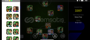 ⭐105 Neymarlı 3207 MUAZZAM KADRO⭐