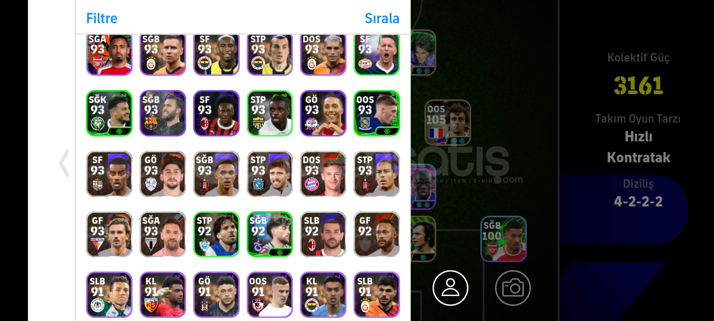 105 Platini 3171 Kolektif Bomba hesap 105 Platini 3171 Kolektif Bomba hesap