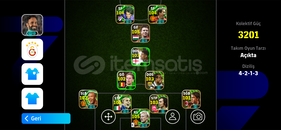 105+PUCKAŞ 105+kahn 105+batistuta