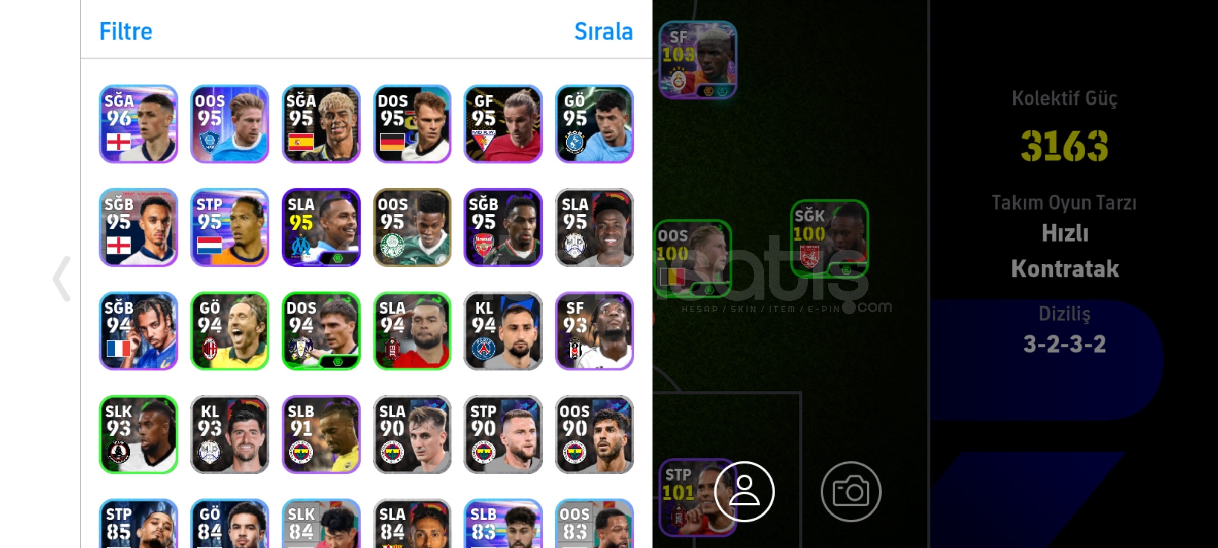105 Van basten 107 bellingham 107 oshimen  105 Van basten 107 bellingham 107 oshimen