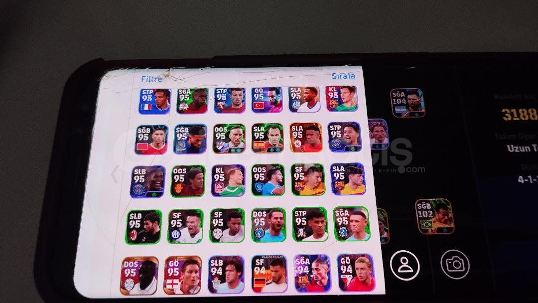 105 viera müthiş rezervli hesap!!!  105 viera müthiş rezervli hesap!!!