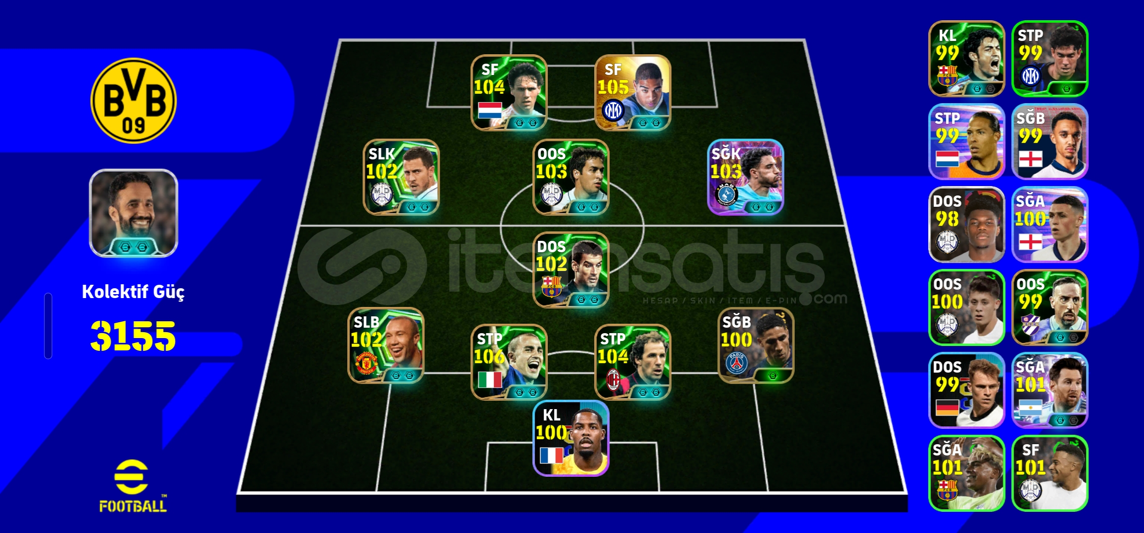 106 Adriano 106 Cannavaro Hesap 106 Adriano 106 Cannavaro Hesap
