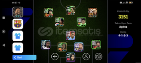 106 cruiff 105 yamal kelepir başlangıç hesabı