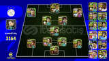 106 cyruf 105 messi 103 cafu 3164 takım gücü