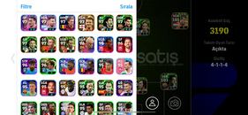 106 İNİESTA 106 KHAN 104 MSN NEYMAR