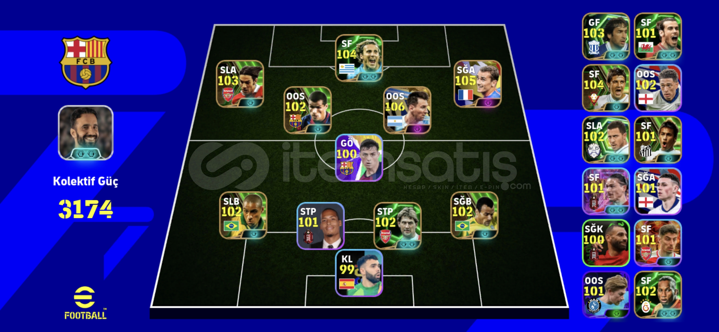 106 Messi 105 Griezmann 104 Forlan Bombacı Bale 106 Messi 105 Griezmann 104 Forlan Bombacı Bale