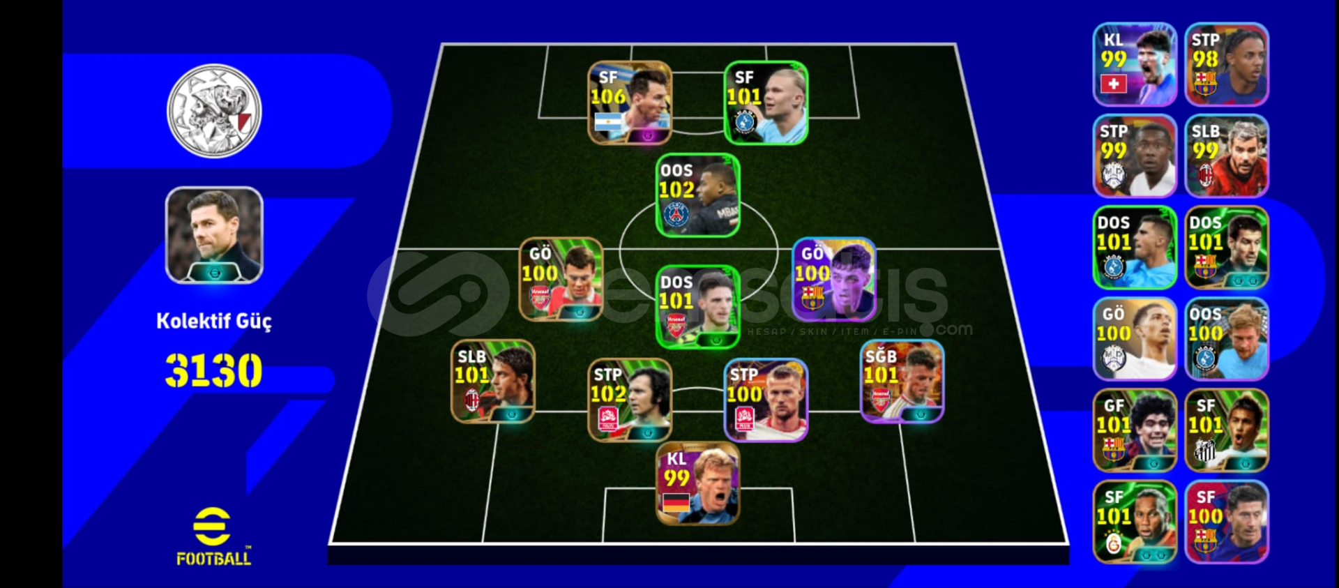 106 MESSİ UCUZA BIRAKIYORUM  106 MESSİ UCUZA BIRAKIYORUM