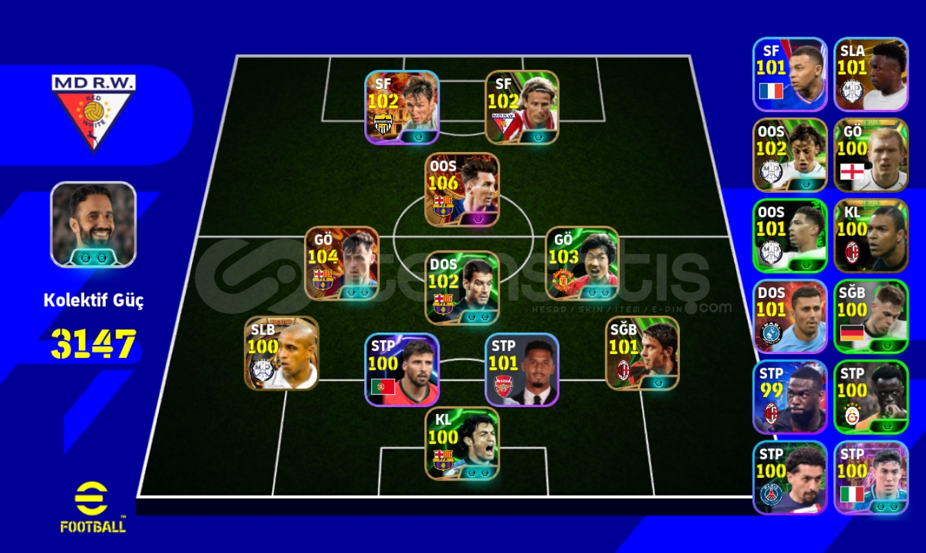 106 Messili Hesap