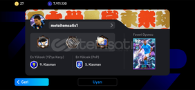 106 RODRİ 105 DOKU DOLU DOLU RPLİ HESAP✅️