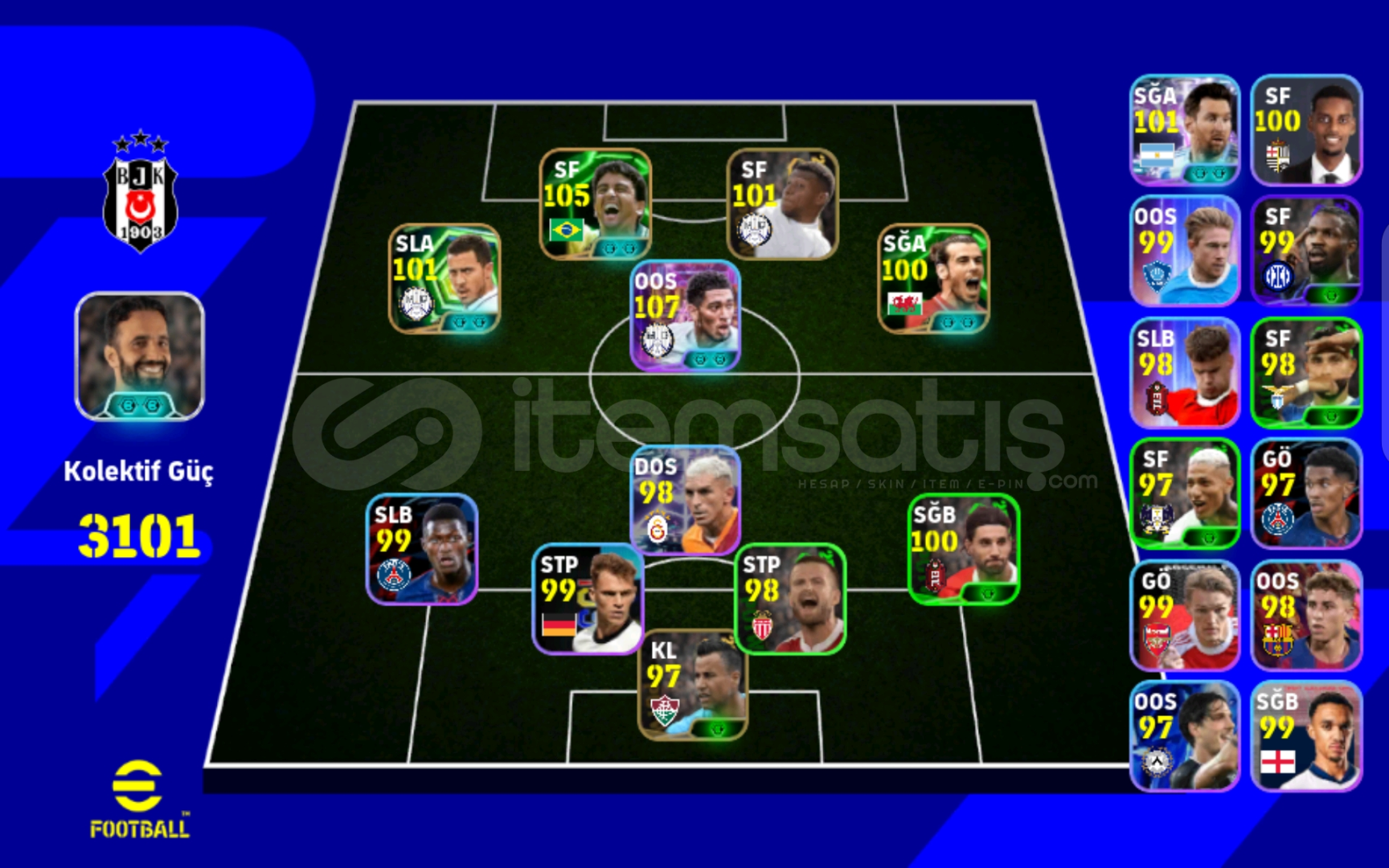 107 Bellingham,105 bebeto ve Bombacılı hesap 107 Bellingham,105 bebeto ve Bombacılı hesap
