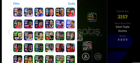 107 Cruyff Pes hesap oldukça şanslı. TD Capello