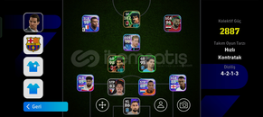 107 gullit 103 serginho Milan kadrosu baslangıç