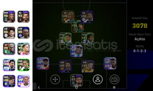 107 Gullit 103 Raul 102 Diouf lu hesap