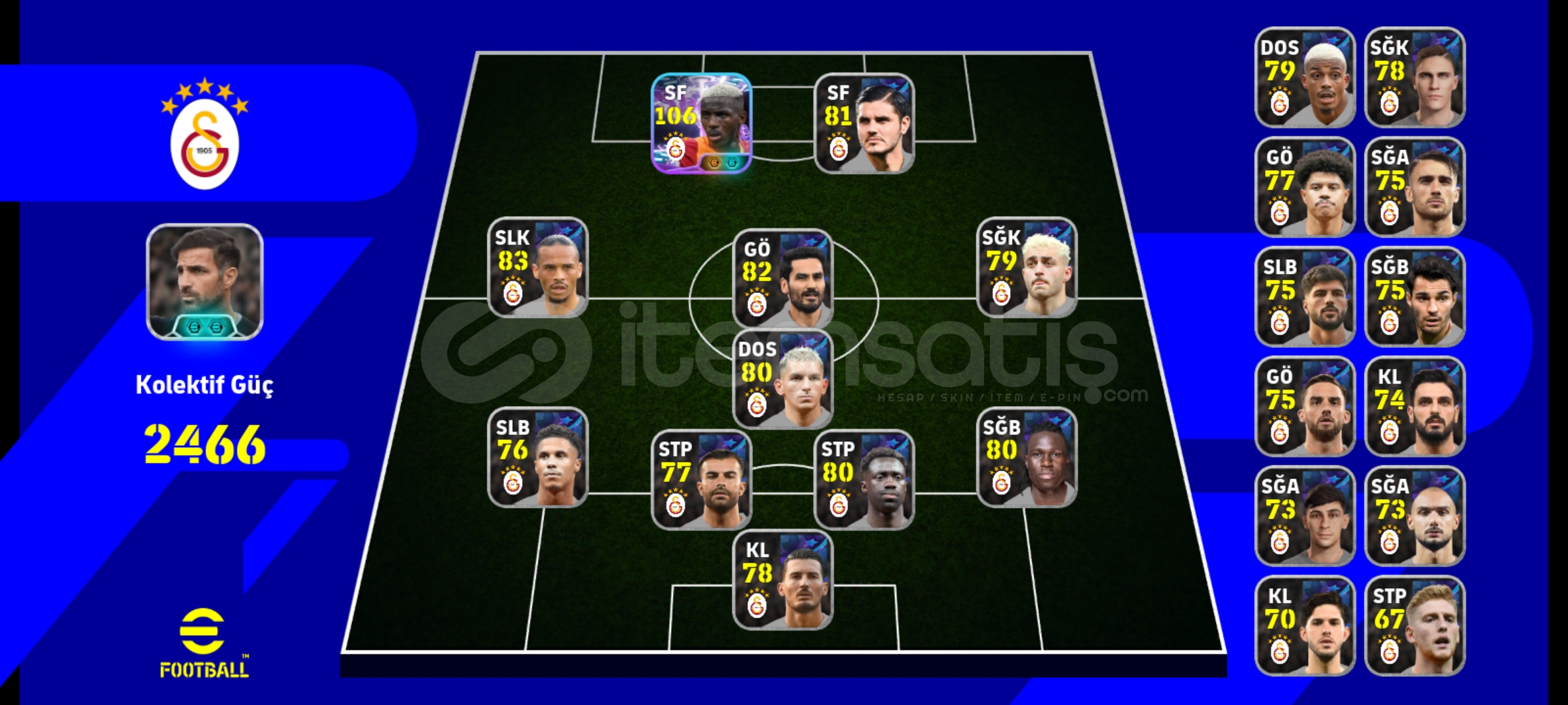 107 Osimhen! 104 Cunha! Tek Bağ Konami ID 107 Osimhen! 104 Cunha! Tek Bağ Konami ID