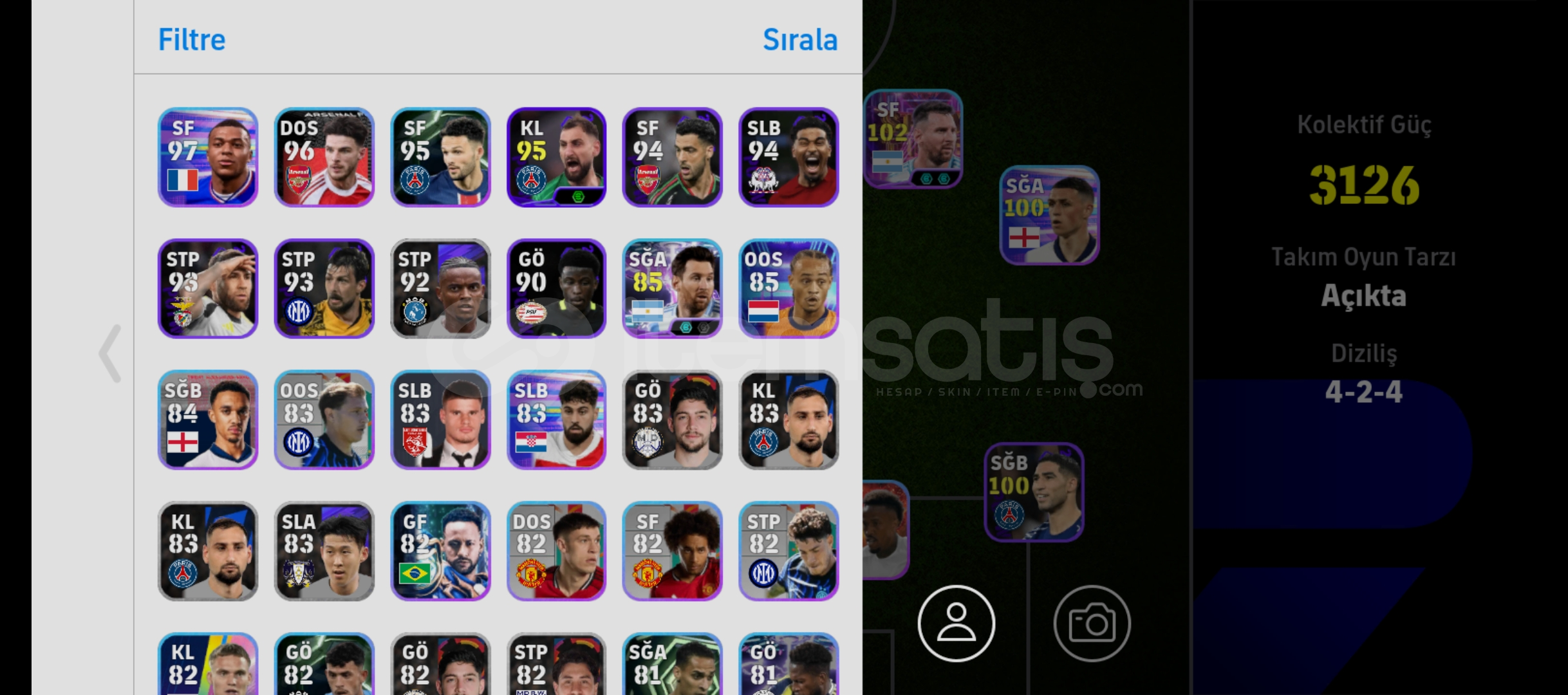 ⭐107 Ronaldo mainlik hesap ucuza ⭐107 Ronaldo mainlik hesap ucuza