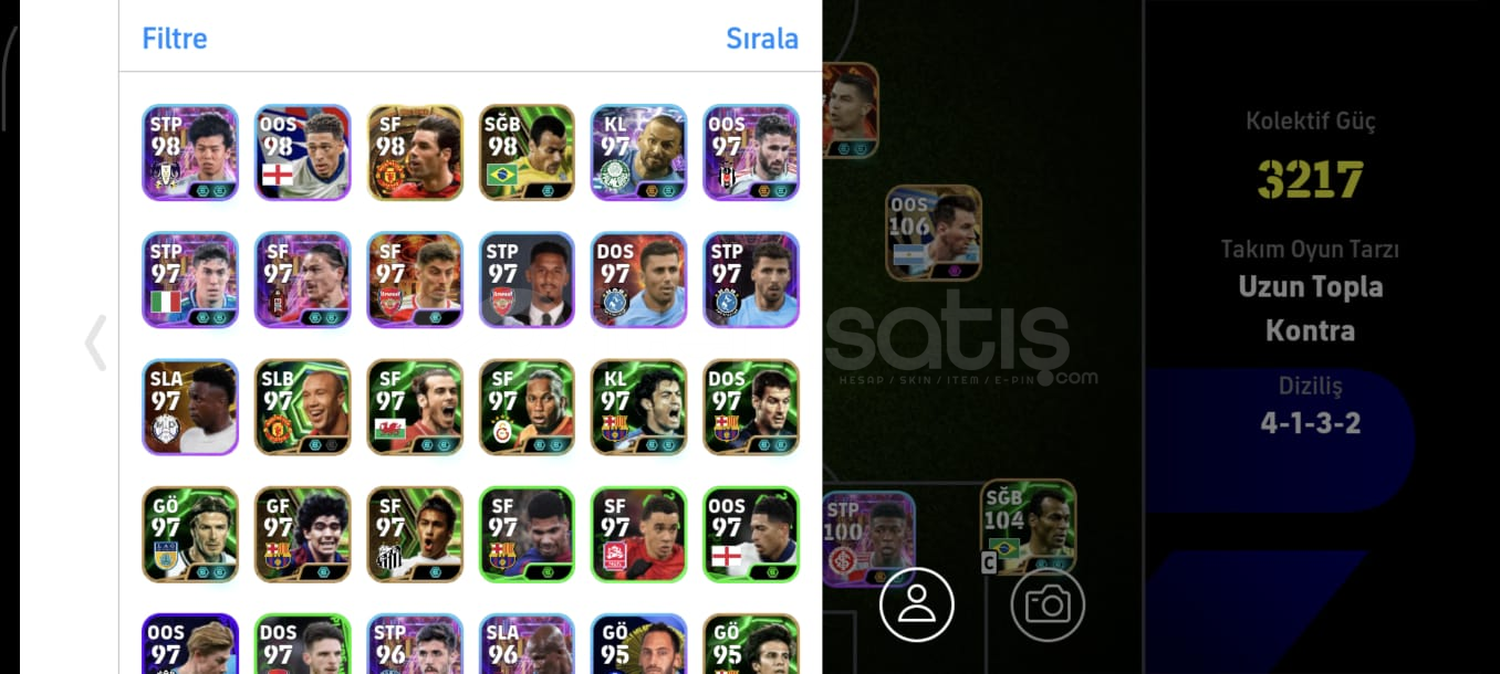 107 Ronaldolu 4 bombacılı müthiş hesap Tek Bağ 107 Ronaldolu 4 bombacılı müthiş hesap Tek Bağ