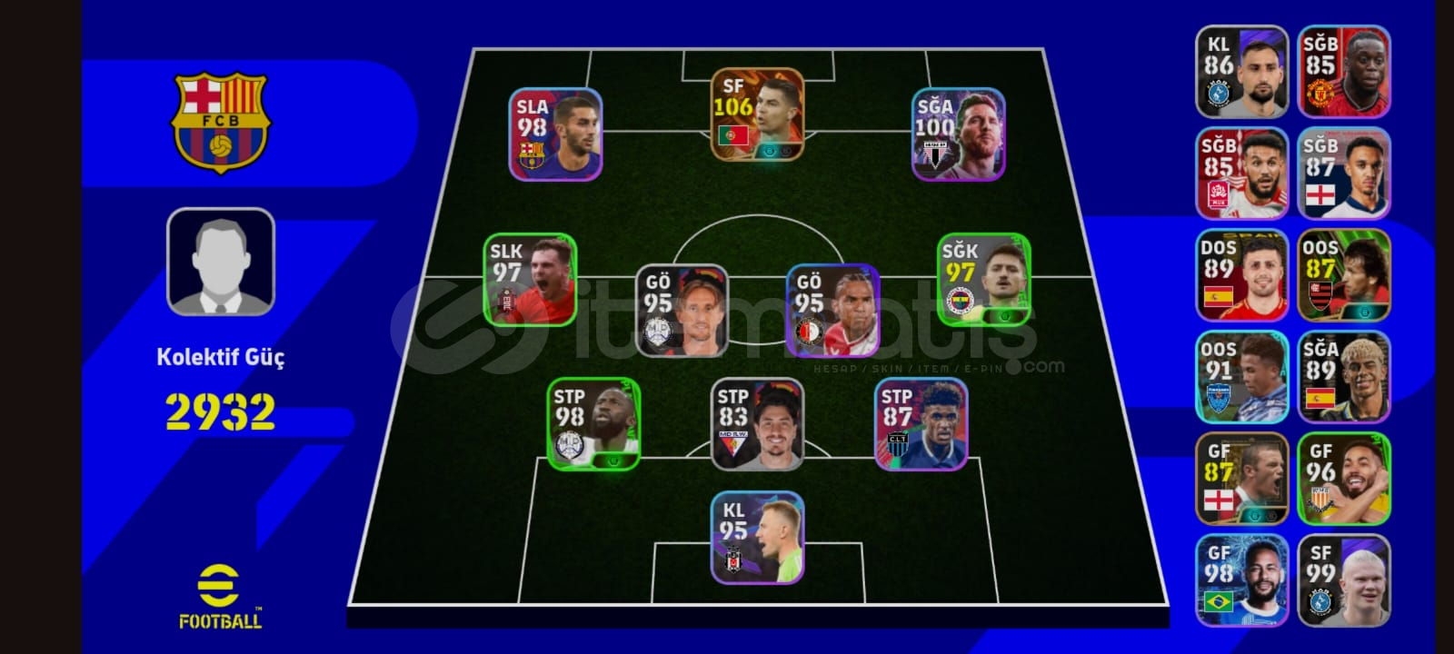 107 ronaldolu kasmalık hesap 107 ronaldolu kasmalık hesap