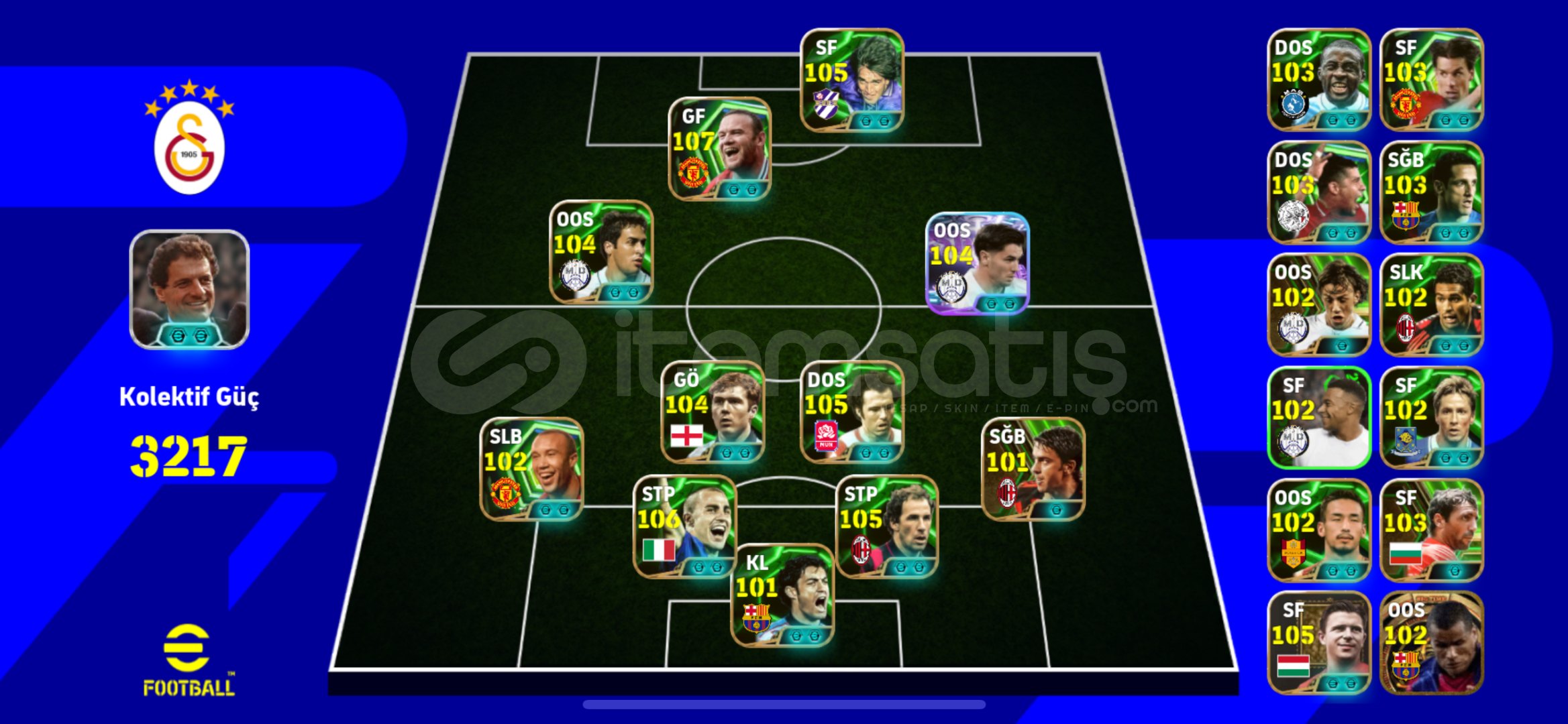 107 ROONEY BOMBACI BRAHİM DİAZ  107 ROONEY BOMBACI BRAHİM DİAZ