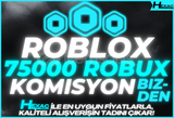 ⭐️(107143) 75000 ROBUX |✅KOMİSYON ÖDENİYOR