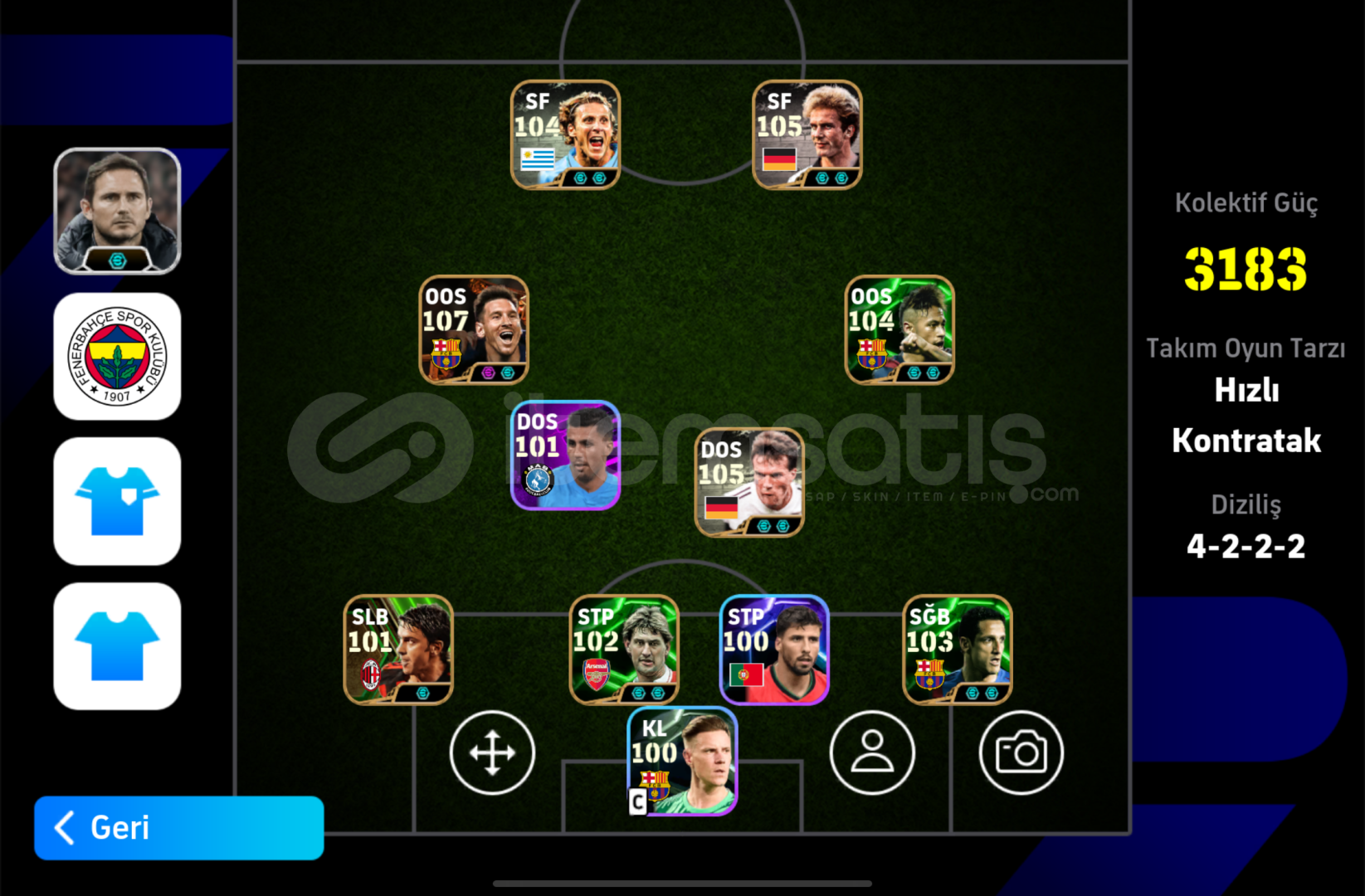 108 MESSİ 105 RUMMENİGE 108 MESSİ 105 RUMMENİGE