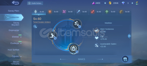 109 HERO 189 SKİN FULL MAX AMBLEM Özellikleri