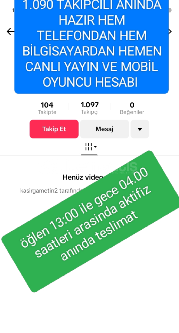 1.090 TAKIPCILI BİLGİSAYARDAN CANLİ YAYİN  1.090 TAKIPCILI BİLGİSAYARDAN CANLİ YAYİN