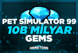  ⚡ 10B (MİLYAR)GEM | PET SİMULATOR 99 