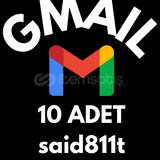 10 ADET GMAİL