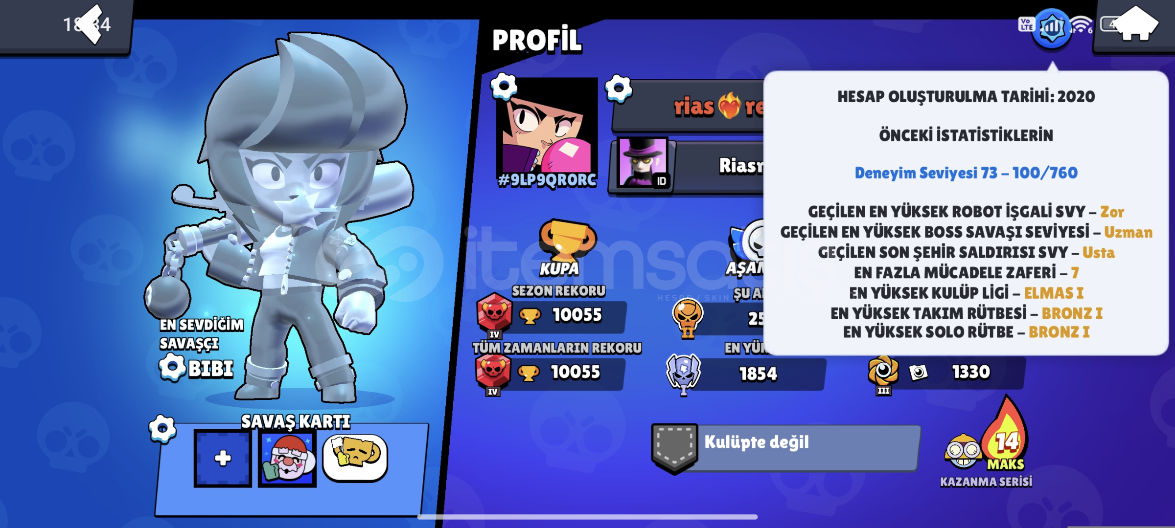⚡10k+56 karakter efsane hesap⚡ ⚡10k+56 karakter efsane hesap⚡