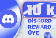 ⭐ ​10K DİSCORD REWARD ÜYE 7/24 TESLİM ⭐