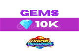 ⭐ 10K Gems ⭐️Anime Defenders (AD)