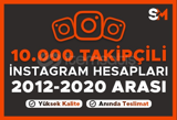 10K İNSTAGRAM HESABI ESKİ TARİHLİ[ANLIK TESLİM]