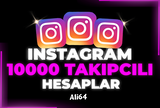 10K INSTAGRAM HESAPLARI ANLIK TESLİM