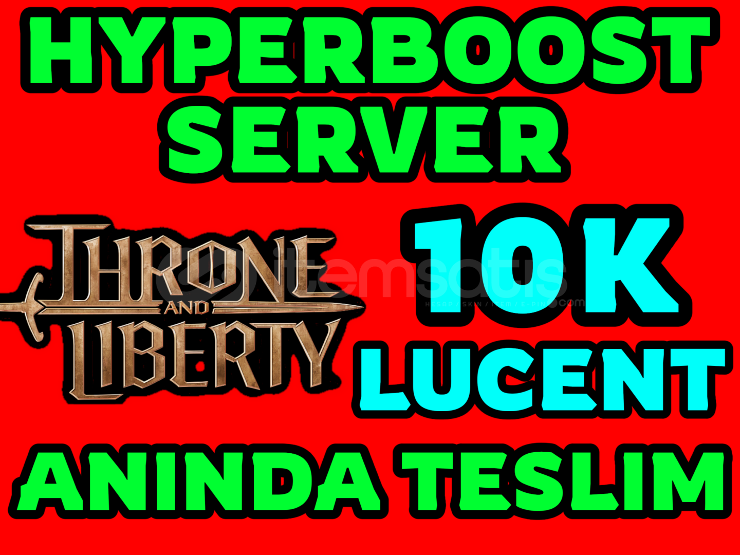 ⭐️10K LUCENT-HYPERBOOST SERVER-EL FARMI GÜVENLİ ⭐️10K LUCENT-HYPERBOOST SERVER-EL FARMI GÜVENLİ
