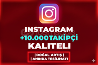 10k Takipçi Garantili 