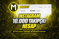 ⚡️10k TAKİPÇİLİ HESAP ⚡️