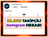 10K Takipçili Eski Tarihli Hesaplar