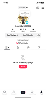 10K TAKİPÇİLİ MOBİL OYUN AÇIK HESAP