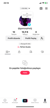 10K TAKİPÇİLİ MOBİL OYUN AÇIK HESAP