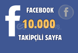 10K Yüzde Yüz Organik Aktif Facebook Sayfası 