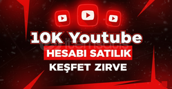 10K ZİRVEYE OYNAYAN YOUTUBE HESABI SATILIK