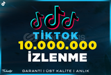 10M 10.000.000 İzlenme TikTok | Garanti | #1