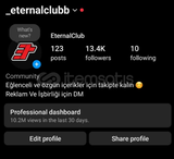 10M ERİŞİM 12K TAKİPÇİ HESAPTAN REKLAM
