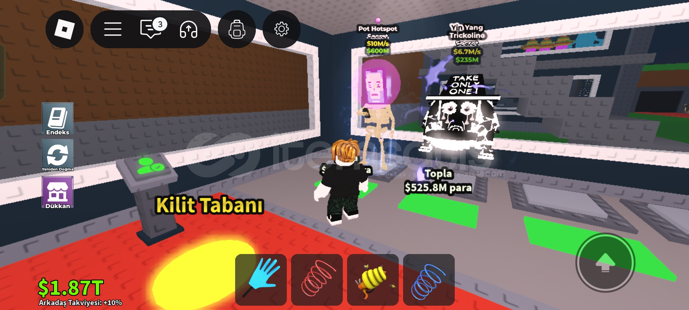 10M Pot hotspot  10M Pot hotspot