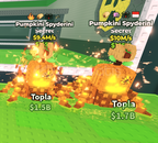  (10m/s) 2x Pumpkini Spyderin[Steal A Brainrot]