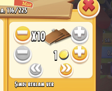 10x adet ahşap levha